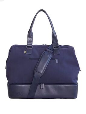 BEIS navy convertible weekender bag